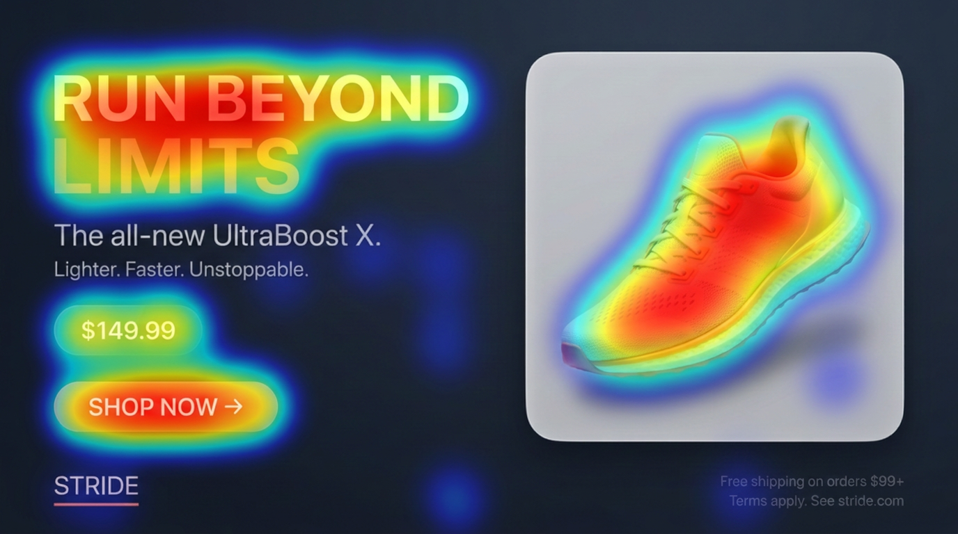 AI attention heatmap analysis